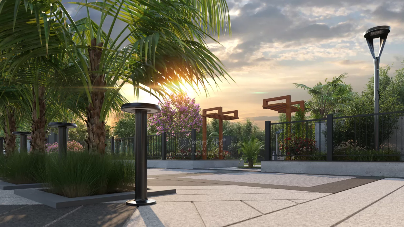 3D Visualization of Defined City Landscape